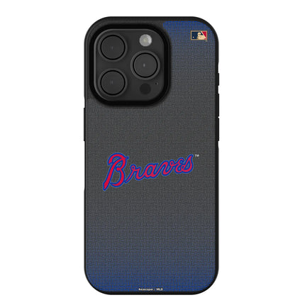 Atlanta Braves Home 2012 - Cooperstown Collection Linen Bump Phone Case for Apple iPhone