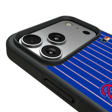 Atlanta Braves Home 2012 - Cooperstown Collection Pinstripe Bump Phone Case for Apple iPhone