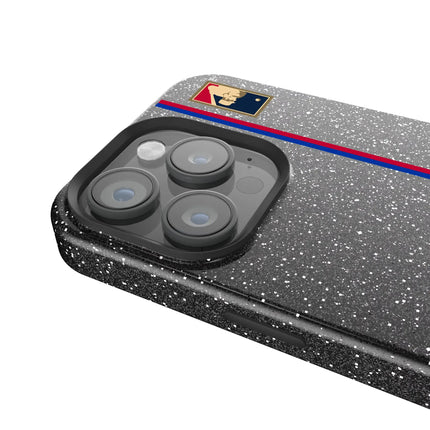 Atlanta Braves Home 2012 - Cooperstown Collection Sidebar Black Bling Phone Case for Apple iPhone
