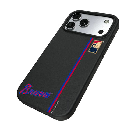 Atlanta Braves Home 2012 - Cooperstown Collection Sidebar MagSafe Compatible Phone Case for Apple iPhone