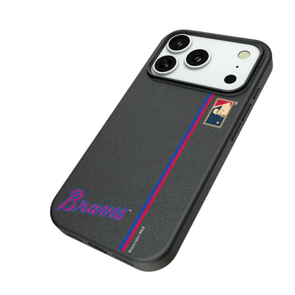 Atlanta Braves Home 2012 - Cooperstown Collection Sidebar MagSafe Compatible Phone Case for Apple iPhone