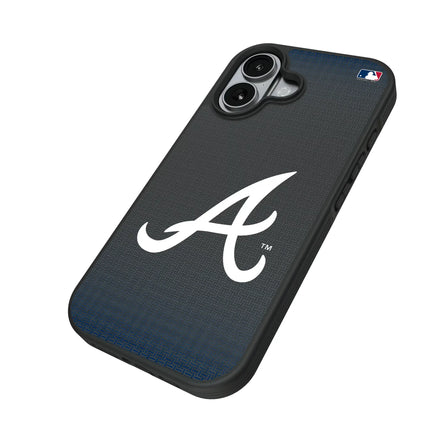Atlanta Braves Linen Bump Phone Case for Apple iPhone