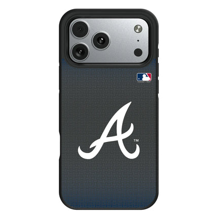 Atlanta Braves Linen Bump Phone Case for Apple iPhone
