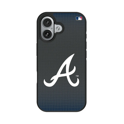 Atlanta Braves Linen Bump Phone Case for Apple iPhone