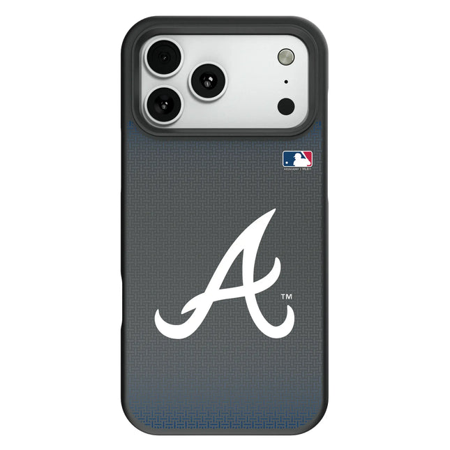 Atlanta Braves Linen Bump Phone Case for Apple iPhone