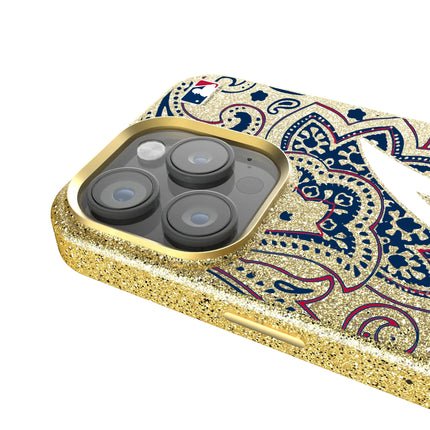 Atlanta Braves Paisley Bling Phone Case for Apple iPhone