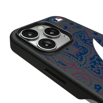 Atlanta Braves Paisley MagSafe Compatible Phone Case for Apple iPhone