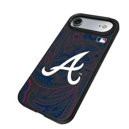 Atlanta Braves Paisley MagSafe Compatible Phone Case for Apple iPhone