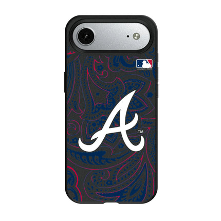 Atlanta Braves Paisley MagSafe Compatible Phone Case for Apple iPhone