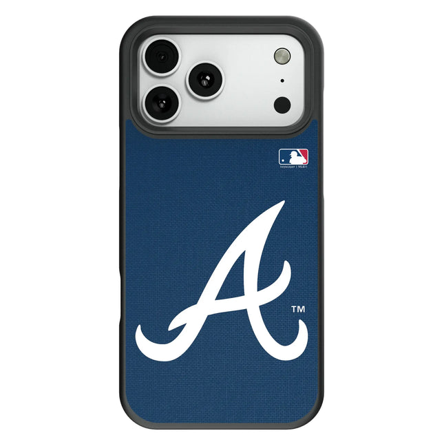 Atlanta Braves Solid Bump Phone Case for Apple iPhone
