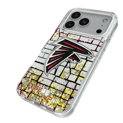 Atlanta Falcons Brick Glitter Phone Case for Apple iPhone