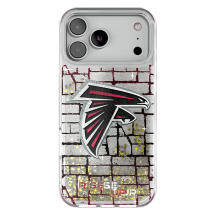Atlanta Falcons Brick Glitter Phone Case for Apple iPhone