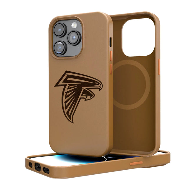 Atlanta Falcons Burn MagSafe Compatible Phone Case for Apple iPhone 14 Series