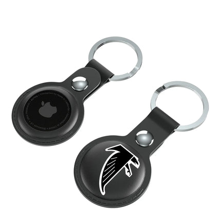 Atlanta Falcons Classic Insignia Black Airtag Holder 2-Pack