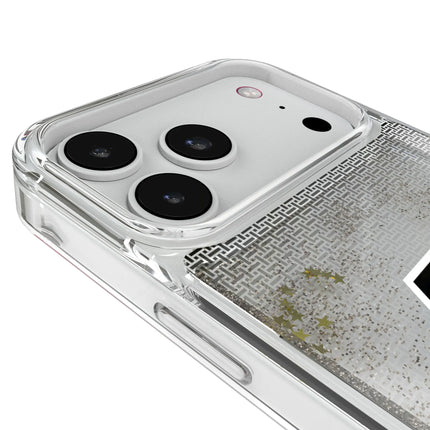 Atlanta Falcons Classic Linen Glitter Phone Case for Apple iPhone