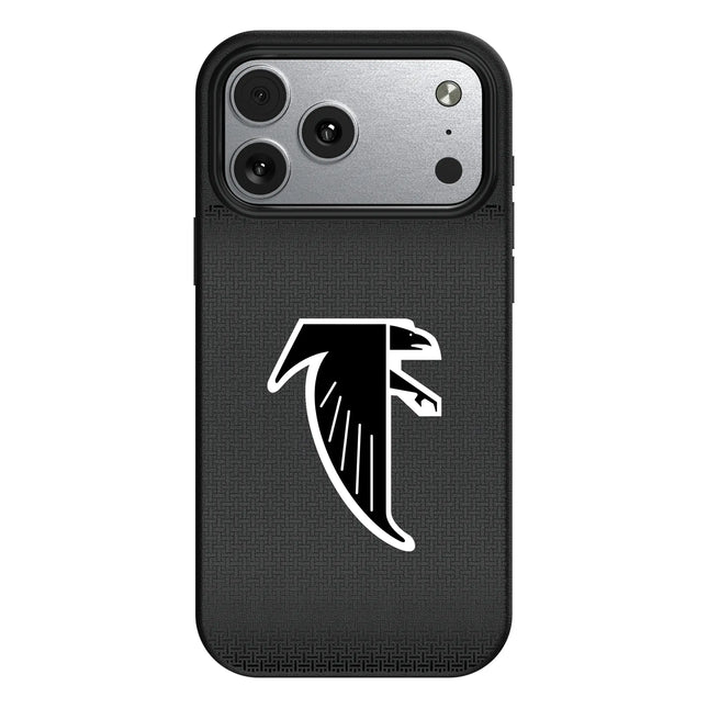 Atlanta Falcons Classic Linen MagSafe Compatible Phone Case for Apple iPhone