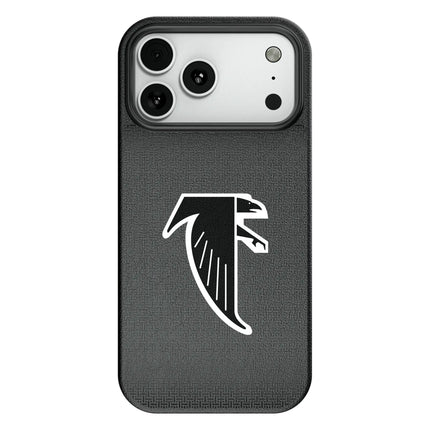 Atlanta Falcons Classic Linen MagSafe Compatible Phone Case for Apple iPhone
