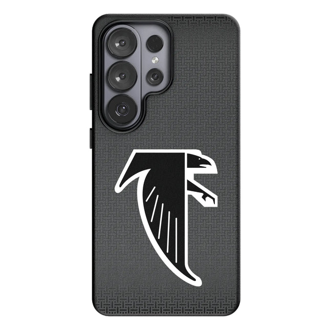 Atlanta Falcons Classic Linen MagSafe Compatible Phone Case for Samsung Galaxy