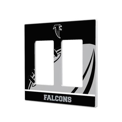 Atlanta Falcons Classic Passtime Hidden-Screw Light Switch Plate