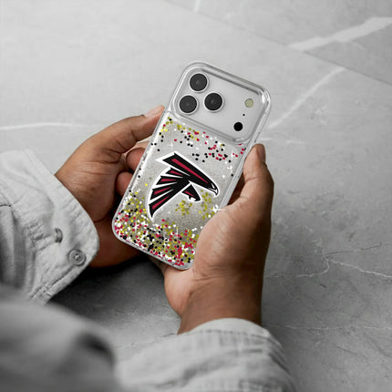 Atlanta Falcons Confetti Glitter Phone Case for Apple iPhone