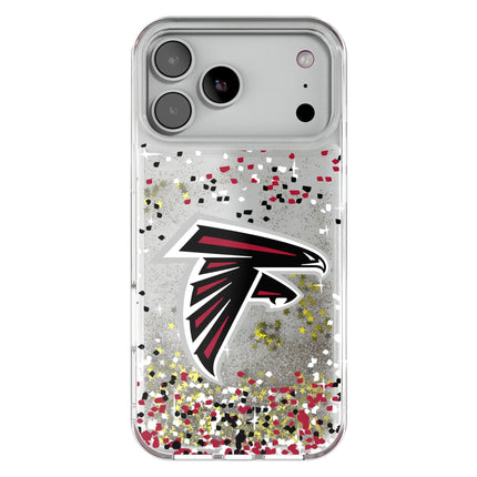 Atlanta Falcons Confetti Glitter Phone Case for Apple iPhone