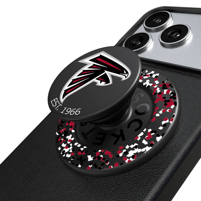 Atlanta Falcons Confetti PopSockets Magnetic Phone Grip and Stand