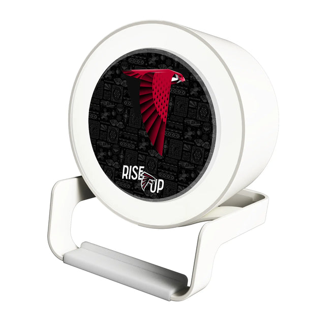 Atlanta Falcons Deco Night Light Charger and Bluetooth Speaker