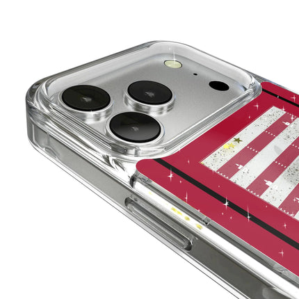 Atlanta Falcons Field Glitter Phone Case for Apple iPhone