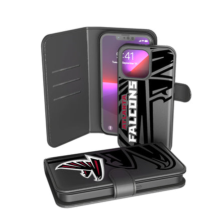 Atlanta Falcons Monocolor Tilt Wallet Phone Case for Apple iPhone