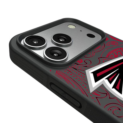 Atlanta Falcons Paisley Bump Phone Case for Apple iPhone