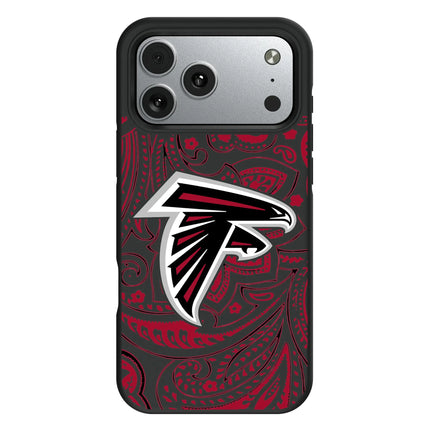 Atlanta Falcons Paisley Bump Phone Case for Apple iPhone