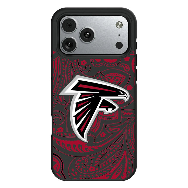 Atlanta Falcons Paisley Bump Phone Case for Apple iPhone