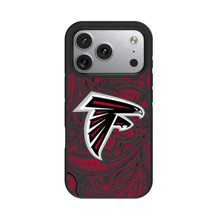 Atlanta Falcons Paisley Bump Phone Case for Apple iPhone