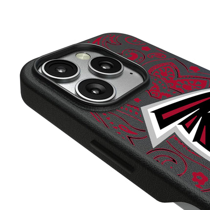 Atlanta Falcons Paisley MagSafe Compatible Phone Case for Apple iPhone