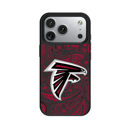Atlanta Falcons Paisley MagSafe Compatible Phone Case for Apple iPhone