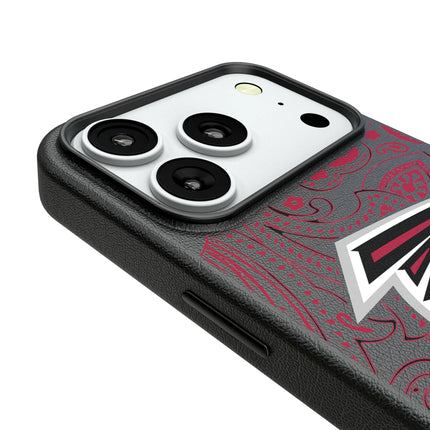 Atlanta Falcons Paisley MagSafe Compatible Phone Case for Apple iPhone