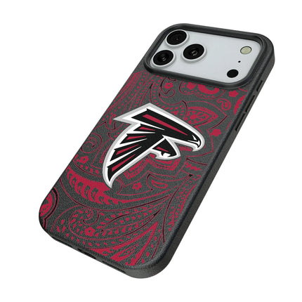 Atlanta Falcons Paisley MagSafe Compatible Phone Case for Apple iPhone