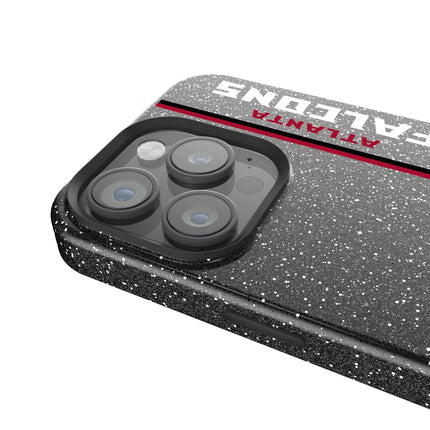 Atlanta Falcons Sidebar Black Bling Phone Case for Apple iPhone