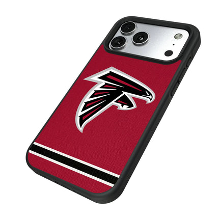 Atlanta Falcons Stripe Bump Phone Case for Apple iPhone
