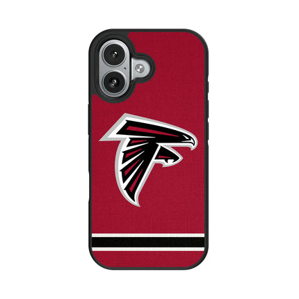 Atlanta Falcons Stripe Bump Phone Case for Apple iPhone