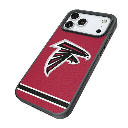 Atlanta Falcons Stripe Bump Phone Case for Apple iPhone
