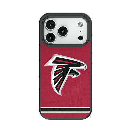 Atlanta Falcons Stripe Bump Phone Case for Apple iPhone