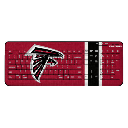 Atlanta Falcons Stripe Wireless USB Keyboard