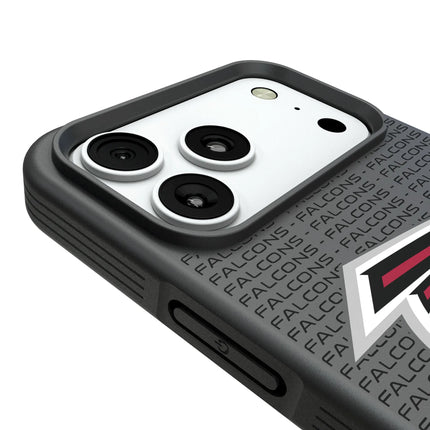 Atlanta Falcons Text Backdrop Bump Phone Case for Apple iPhone