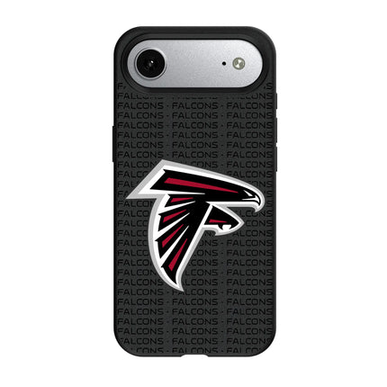 Atlanta Falcons Text Backdrop MagSafe Compatible Phone Case for Apple iPhone