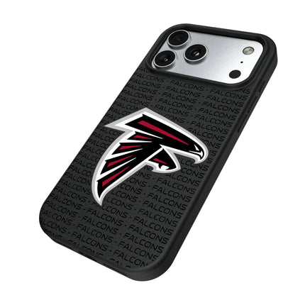 Atlanta Falcons Text Backdrop MagSafe Compatible Phone Case for Apple iPhone