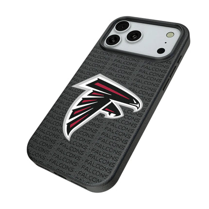 Atlanta Falcons Text Backdrop MagSafe Compatible Phone Case for Apple iPhone