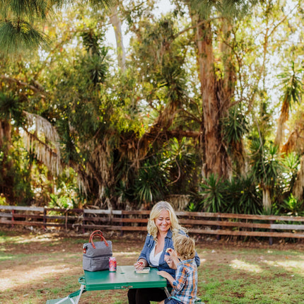 Picnic Table Portable Folding Table w Seats