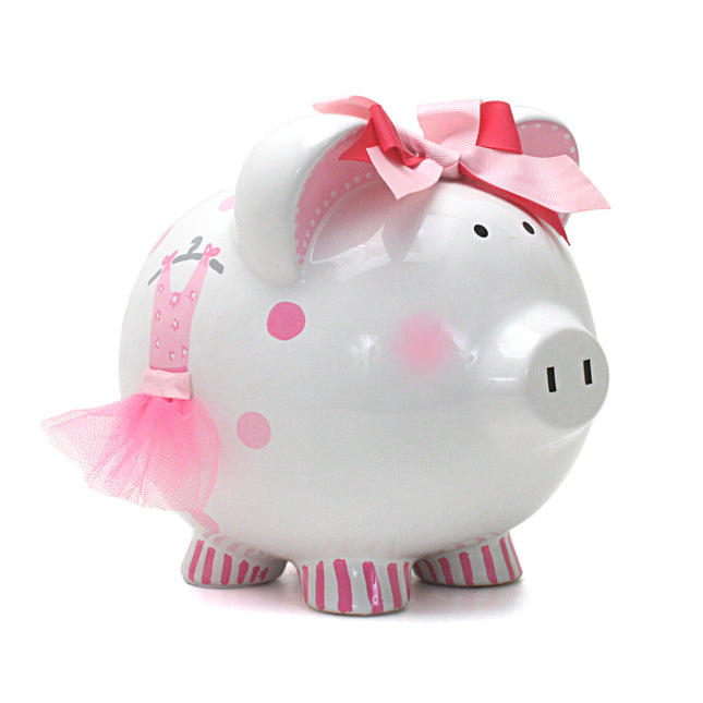 Ava's Tutu  Large Piggy Bank