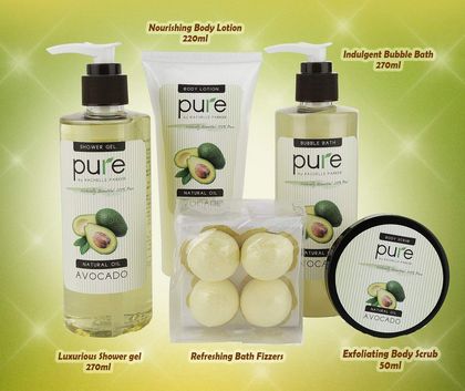 Avocado Oil Spa Gift Basket